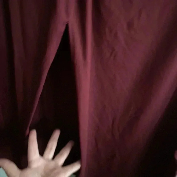 🆕Hippie Chic Raisin Side-Slit Maxi Skirt Burgandy M🆕 - Picture 7 of 12